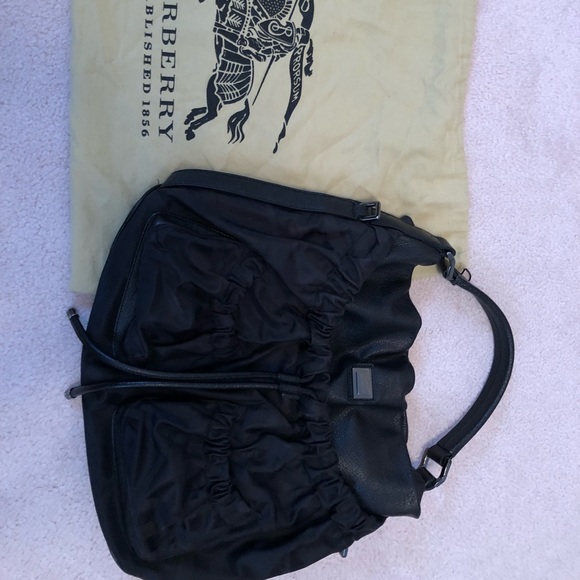 Black Burberry Hobo Bag - Picture 2 of 5
